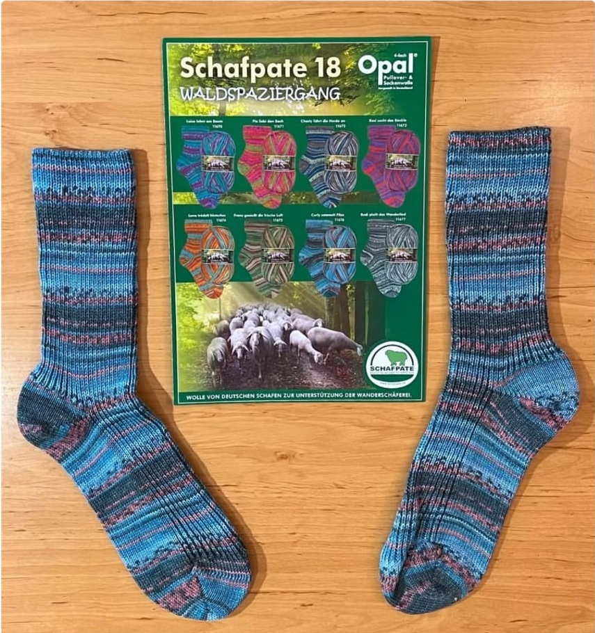 Opal Schafpate 18 - Waldspaziergang